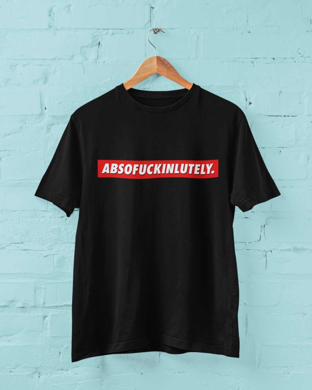 Funny Sarcastic Rude T Shirt ABSOFUCKINLUTELY Gift Idea Banter Don't CGalaxy Tees