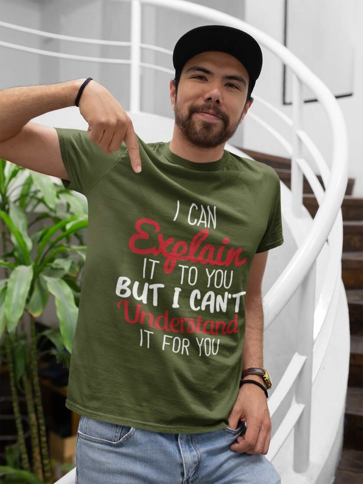 Funny Sarcastic T Shirt I CAN EXPLAIN IT TO YOU BUT CAN'T UNDERSTAND IGalaxy Tees