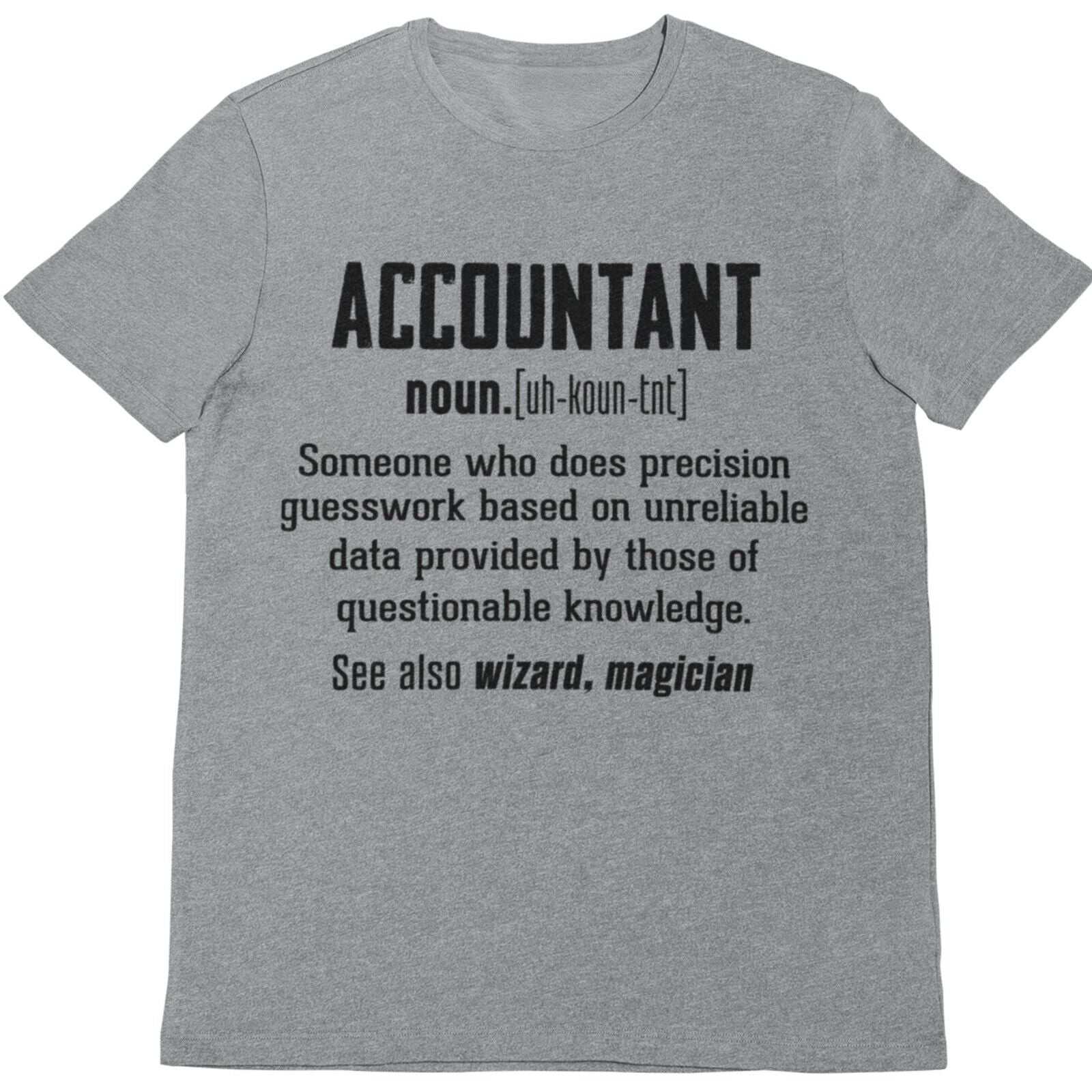 Funny T Shirt ACCOUNTANT Dictionary Definition Novelty Gift Work FrienGalaxy Tees