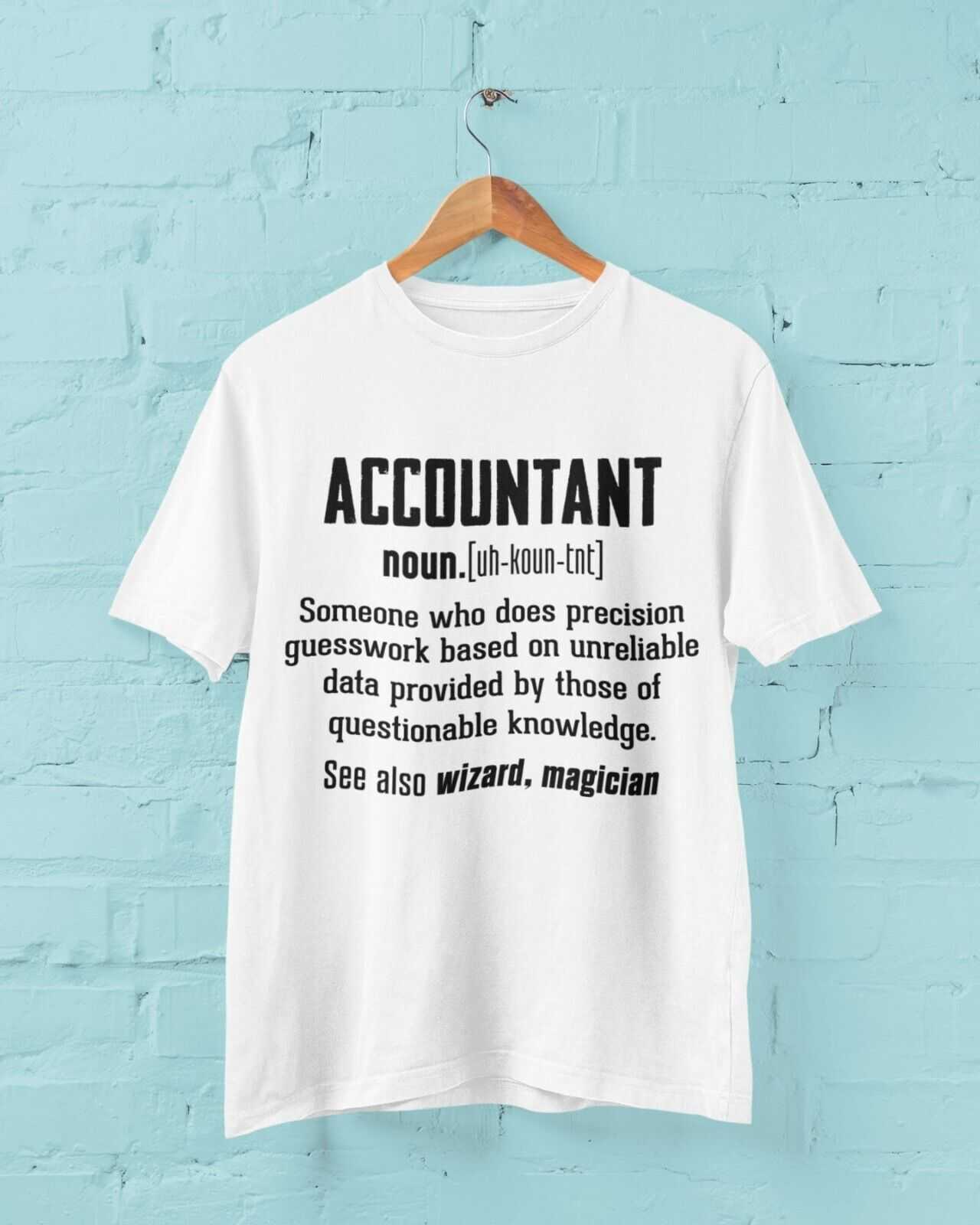 Funny T Shirt ACCOUNTANT Dictionary Definition Novelty Gift Work FrienGalaxy Tees