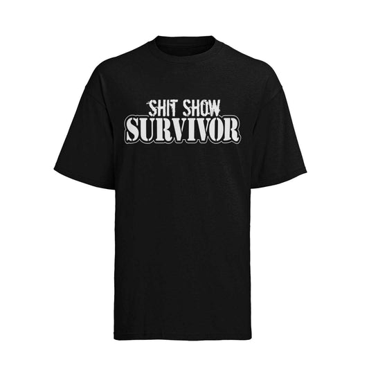 Funny T Shirt Sh** Show Survivor Novelty Gift Idea Top Joke Slogan ParGalaxy Tees