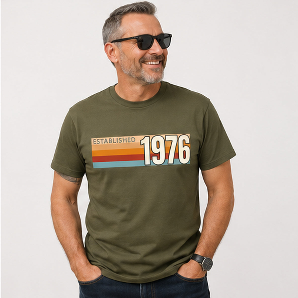 Established 1976 T-Shirt, 50th Birthday 2026 Retro Gift