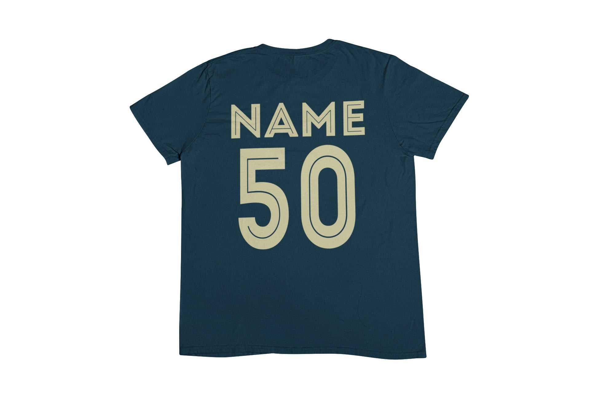 Vintage 1975 Personalised 50th Birthday T-Shirt for 2025, Custom Name Galaxy Tees
