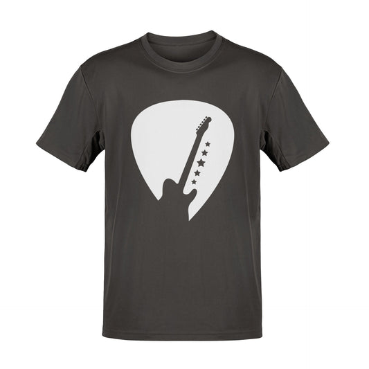 Guitar Pick Silhouette T-Shirt Perfect Gift for Guitarists and Music EGalaxy Tees