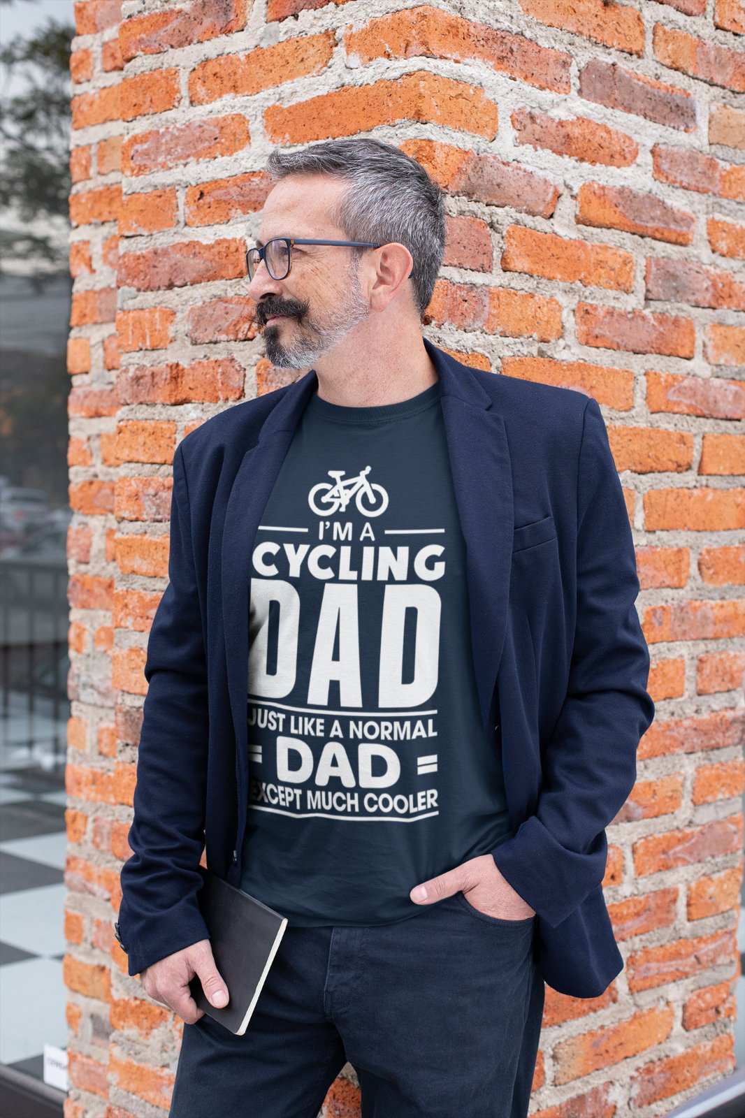 I'm A Cycling Dad Funny T Shirt Like A Normal Dad Except Much Cooler CGalaxy Tees