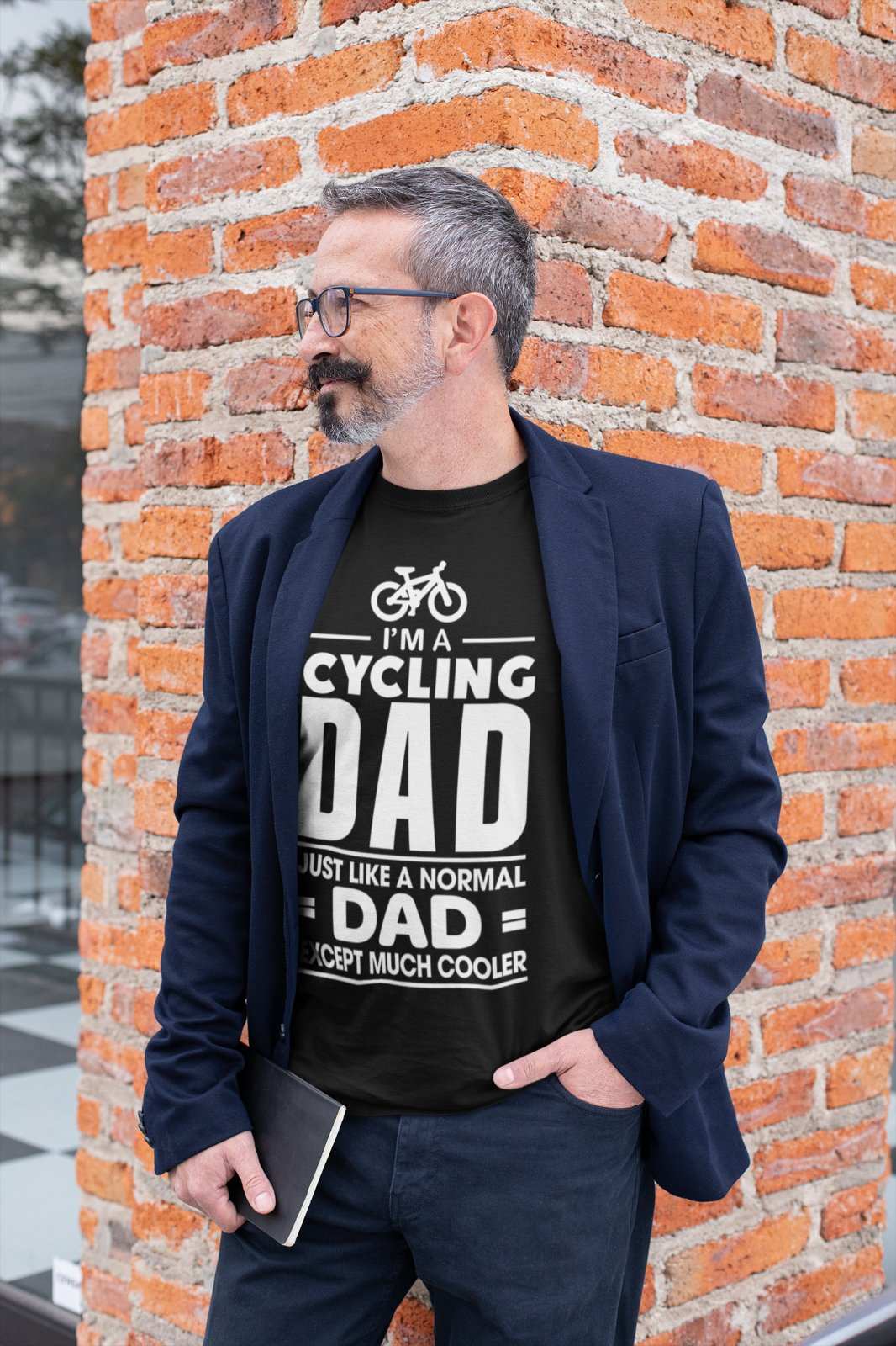 I'm A Cycling Dad Funny T Shirt Like A Normal Dad Except Much Cooler CGalaxy Tees