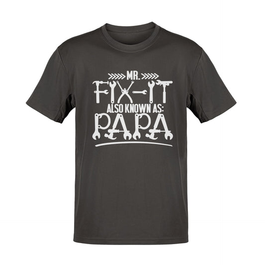 MR FIX IT Also Known As PAPA Funny T Shirt Grandad Gift Idea DIY EnthuGalaxy Tees