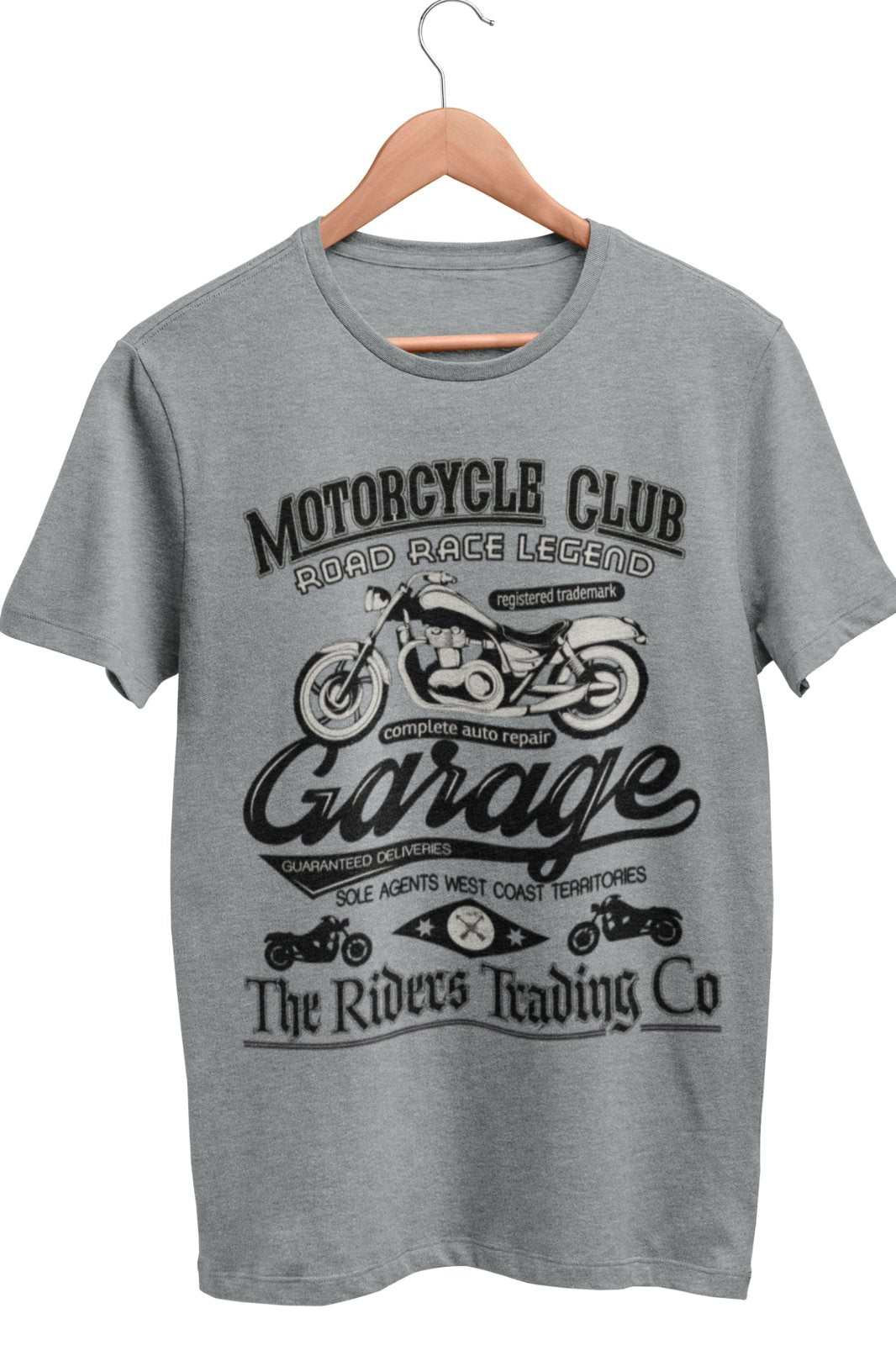 Motorcycle Club Auto Repair Garage Road Race Legend Biker T Shirt ClasGalaxy Tees