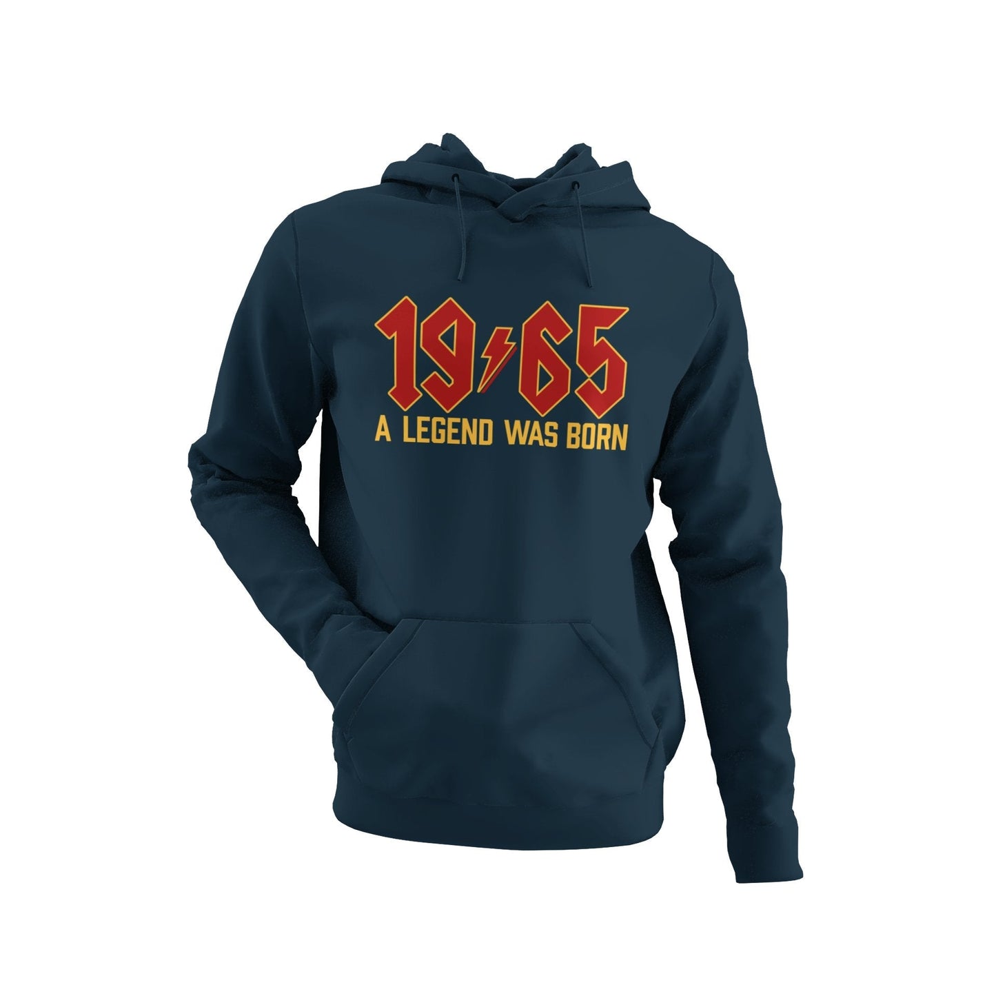 Personalised 1965 A Legend Was Born 60th Birthday in 2025 Hoodie Name Galaxy Tees