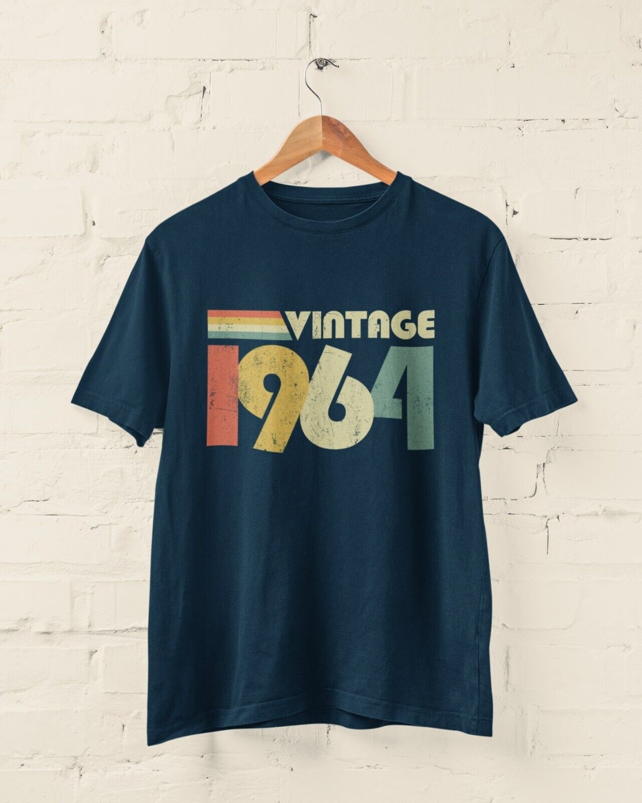 Personalised 60th Birthday in 2024 T Shirt Vintage 1964 Name on Back GGalaxy Tees