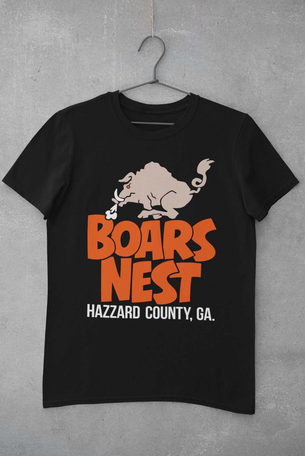 Retro TV T Shirt Funny Boars Nest Hazzard County GA Dukes Of Gift IdeaGalaxy Tees