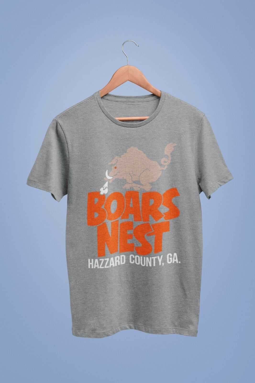 Retro TV T Shirt Funny Boars Nest Hazzard County GA Dukes Of Gift IdeaGalaxy Tees