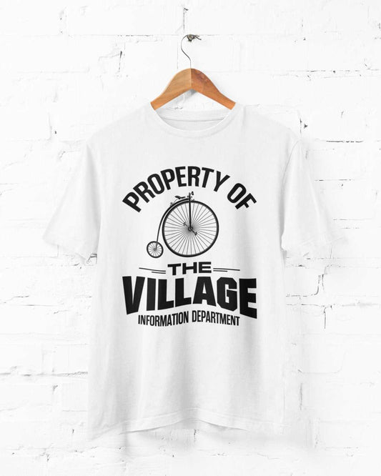 Retro TV T Shirt Property Of The Village Prisoner The 60s Funny Cult FGalaxy Tees