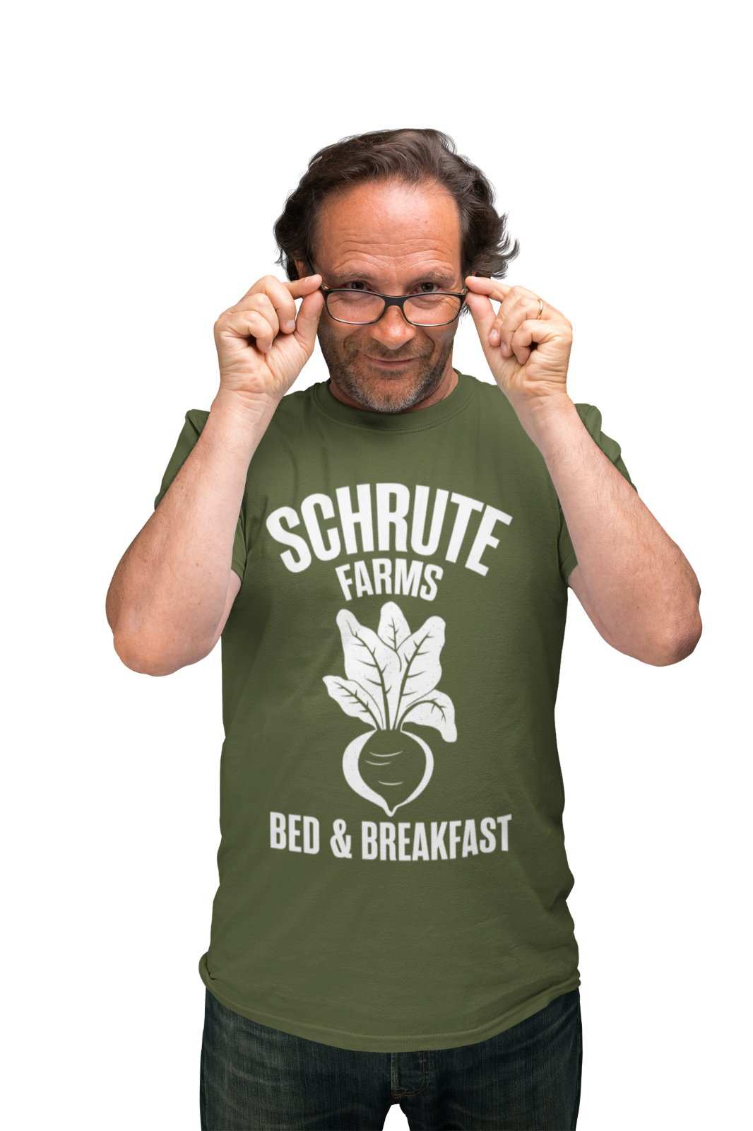 Schrute Farms Bed And Breakfast T Shirt Funny Office The Dwight Mose BGalaxy Tees