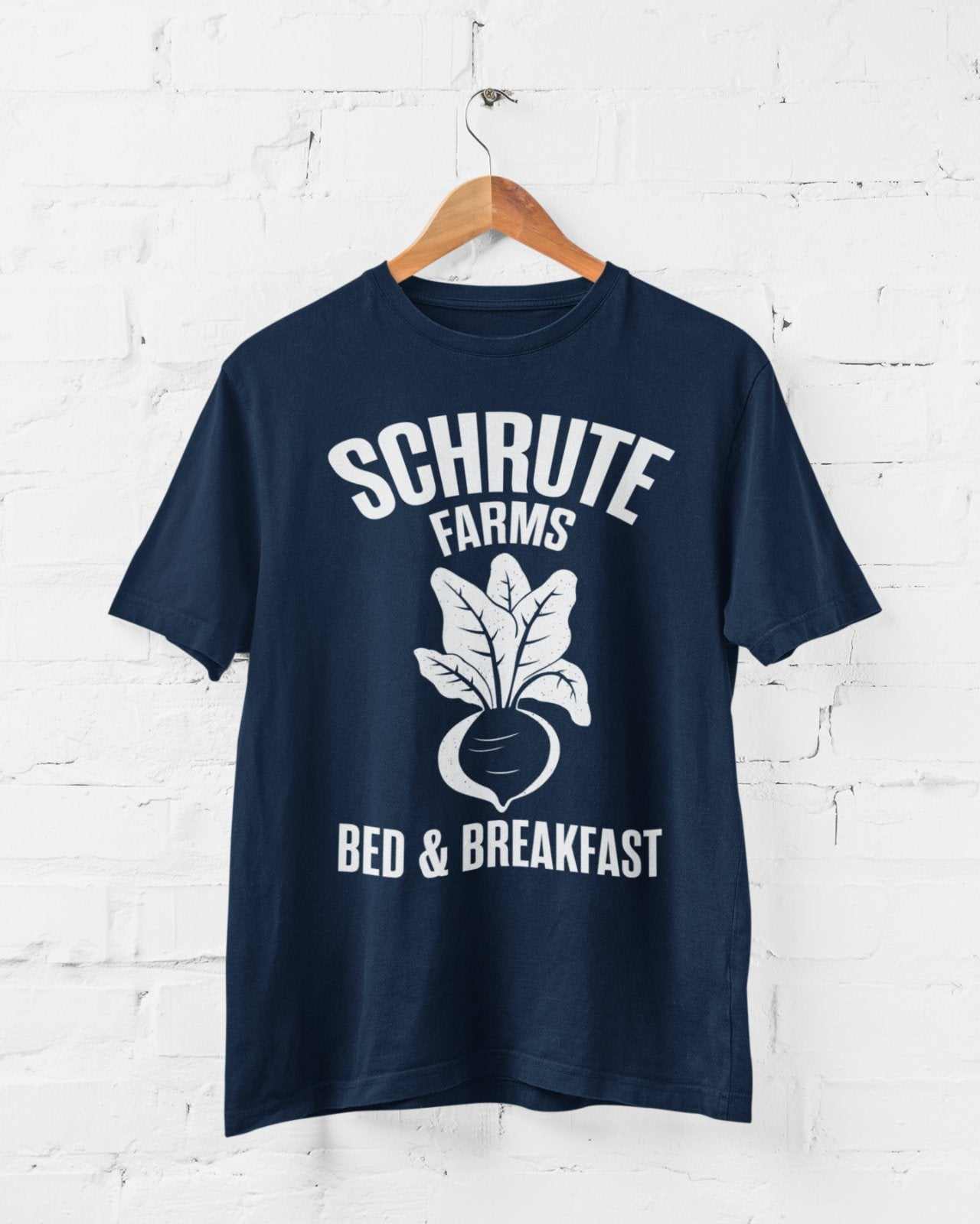 Schrute Farms Bed And Breakfast T Shirt Funny Office The Dwight Mose BGalaxy Tees