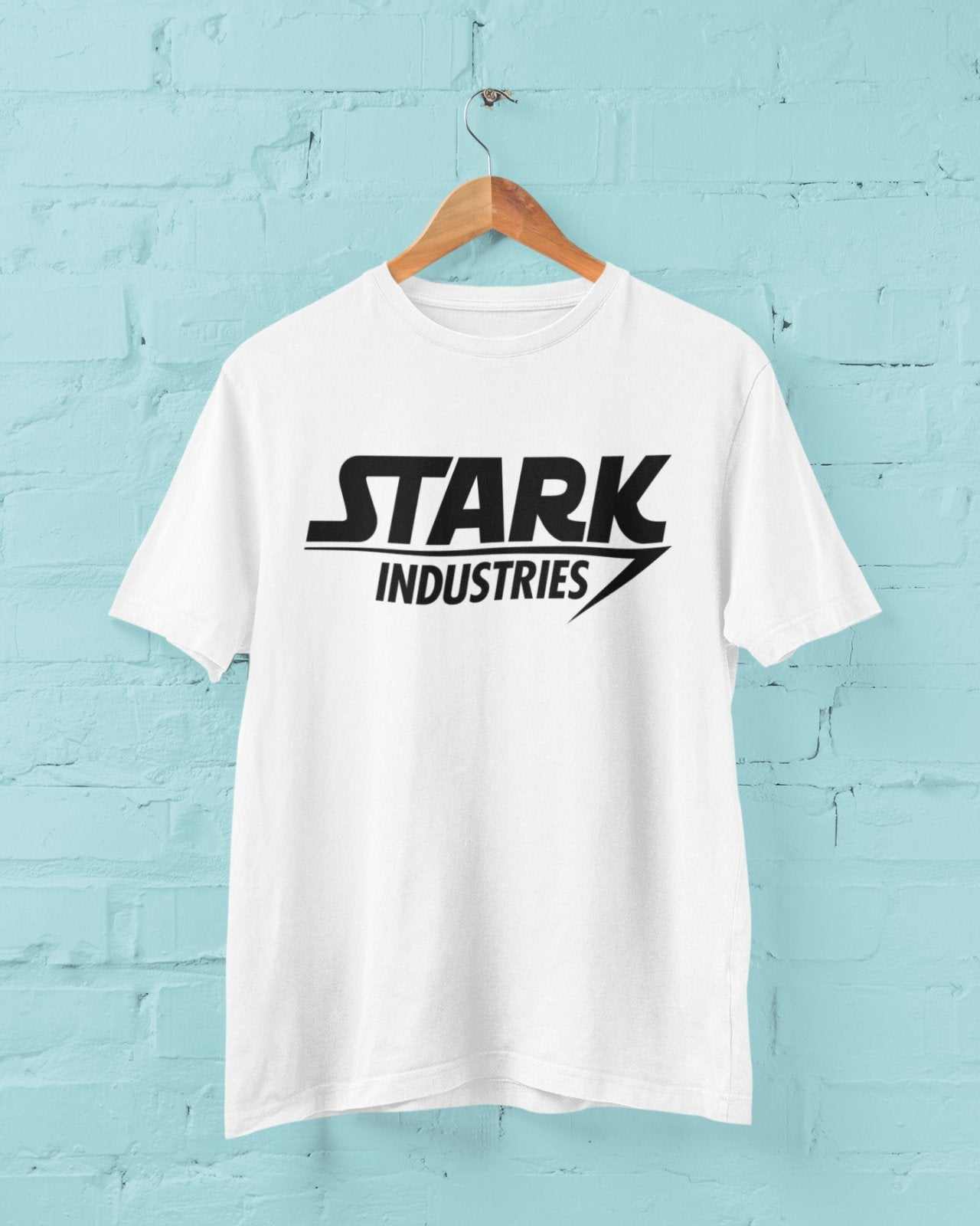 Stark Industries Funny T Shirt Man Iron Tony Comic Movie Film SuperherGalaxy Tees