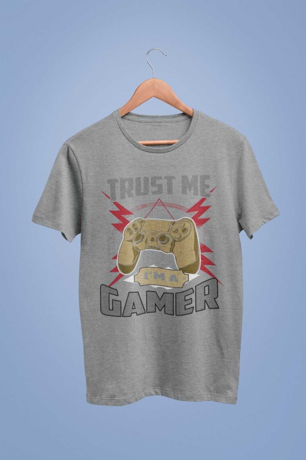 TRUST ME I'M A GAMER Funny Gaming T Shirt gift idea Video Games OnlineGalaxy Tees