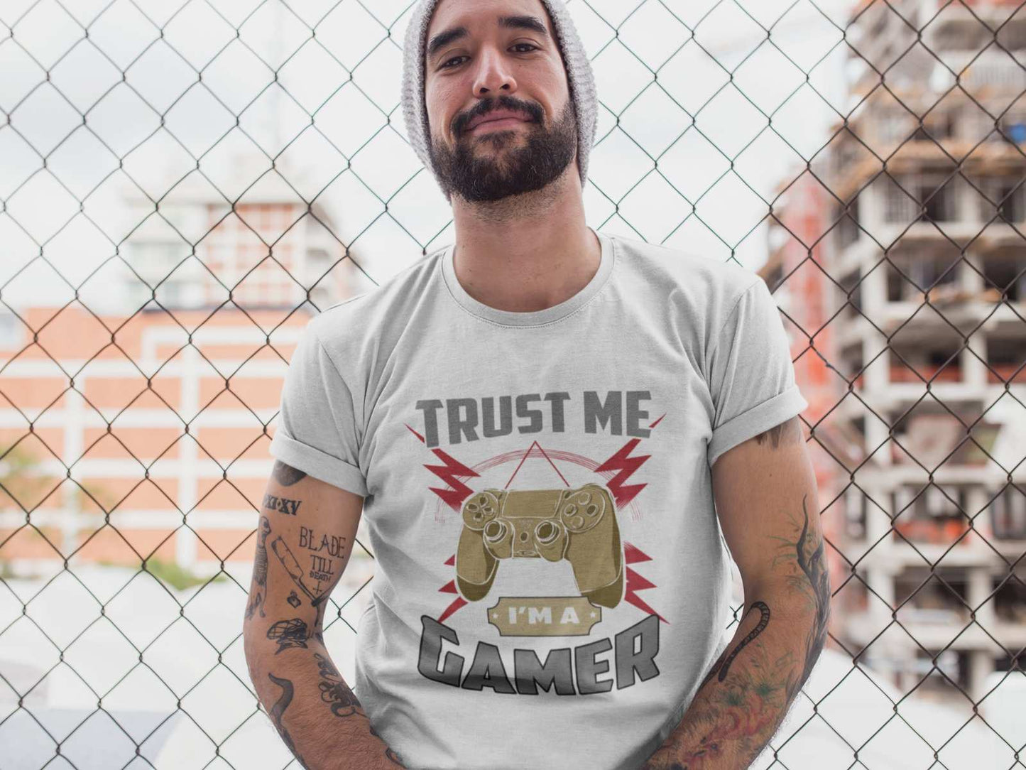 TRUST ME I'M A GAMER Funny Gaming T Shirt gift idea Video Games OnlineGalaxy Tees