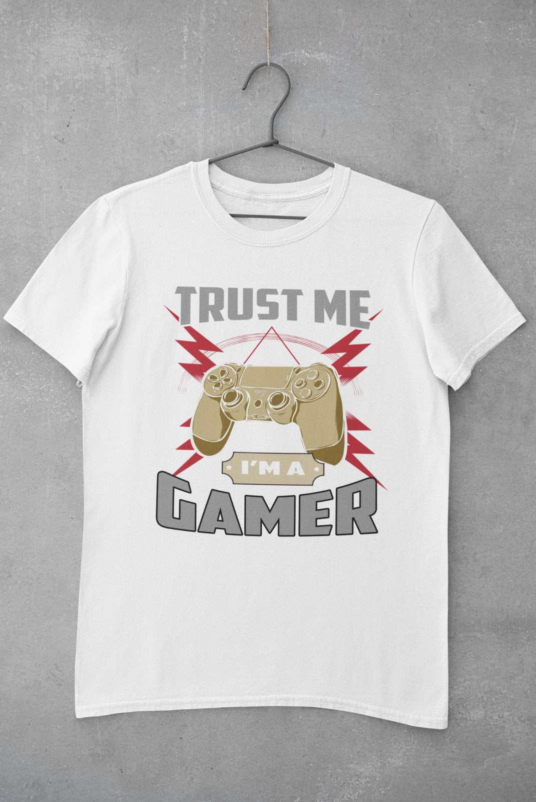 TRUST ME I'M A GAMER Funny Gaming T Shirt gift idea Video Games OnlineGalaxy Tees