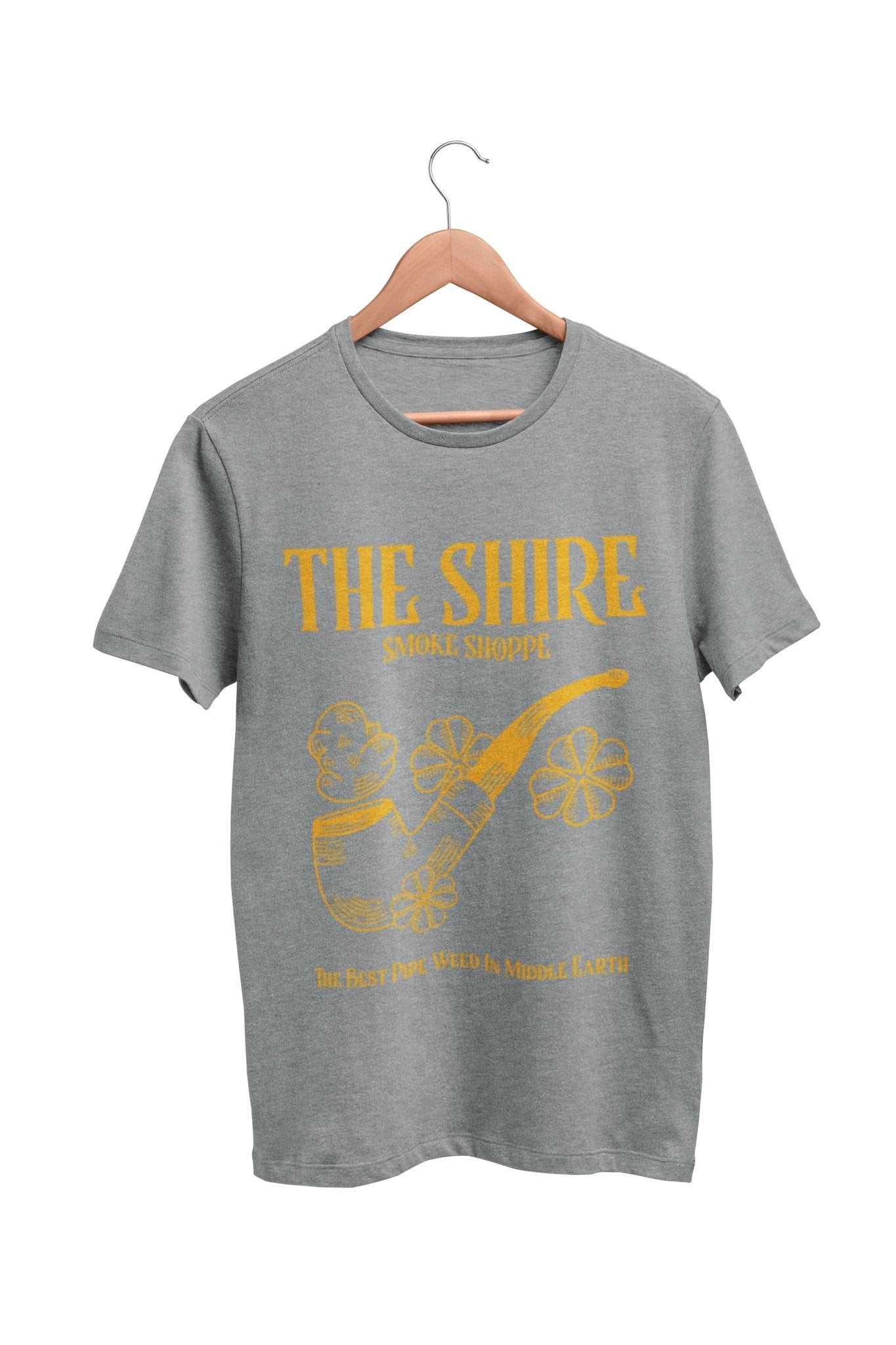 The Shire Smoke Shoppe The Best Pipe Weed In Earth T Shirt Rings Of ThGalaxy Tees