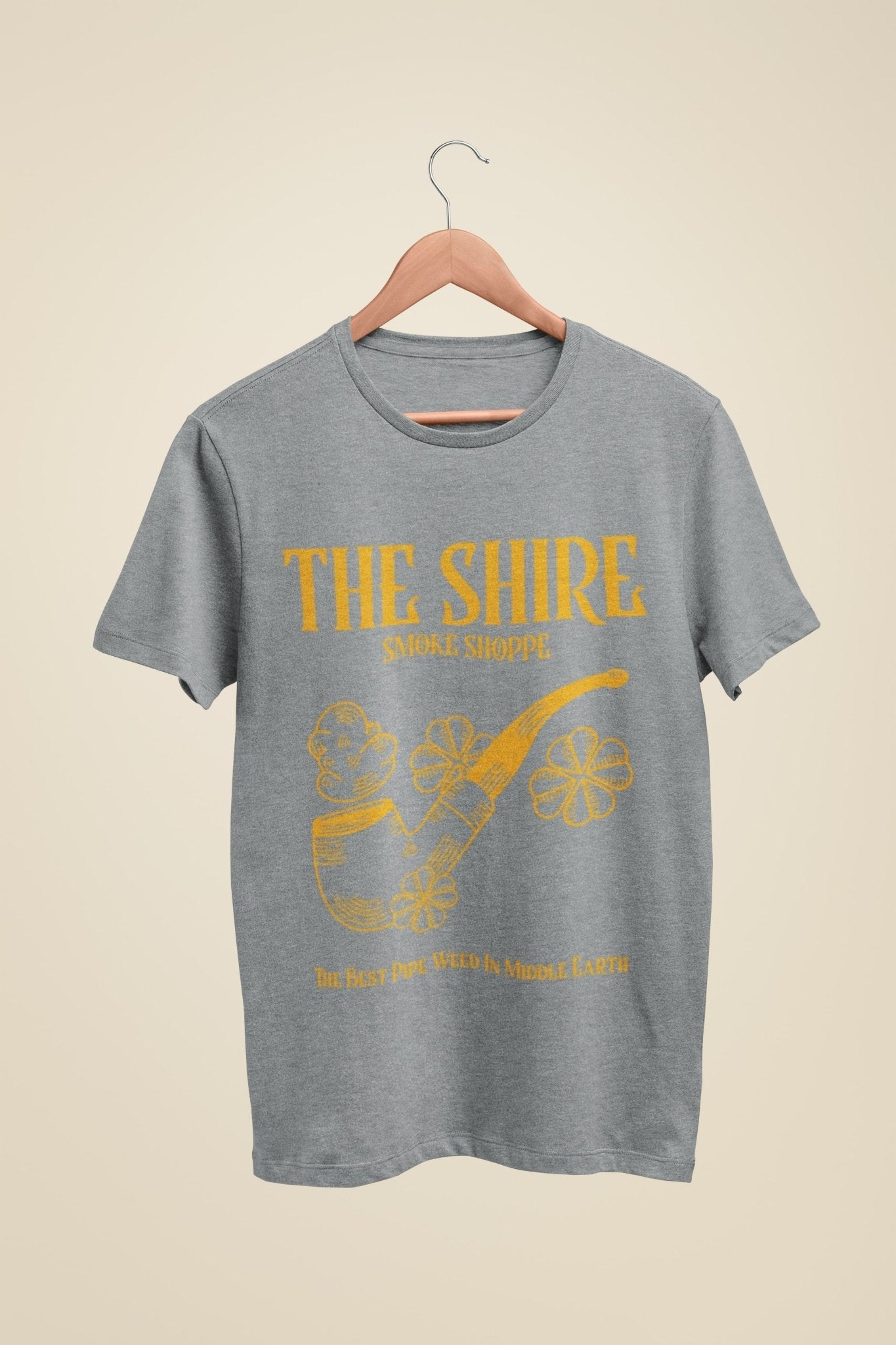 The Shire Smoke Shoppe The Best Pipe Weed In Earth T Shirt Rings Of ThGalaxy Tees