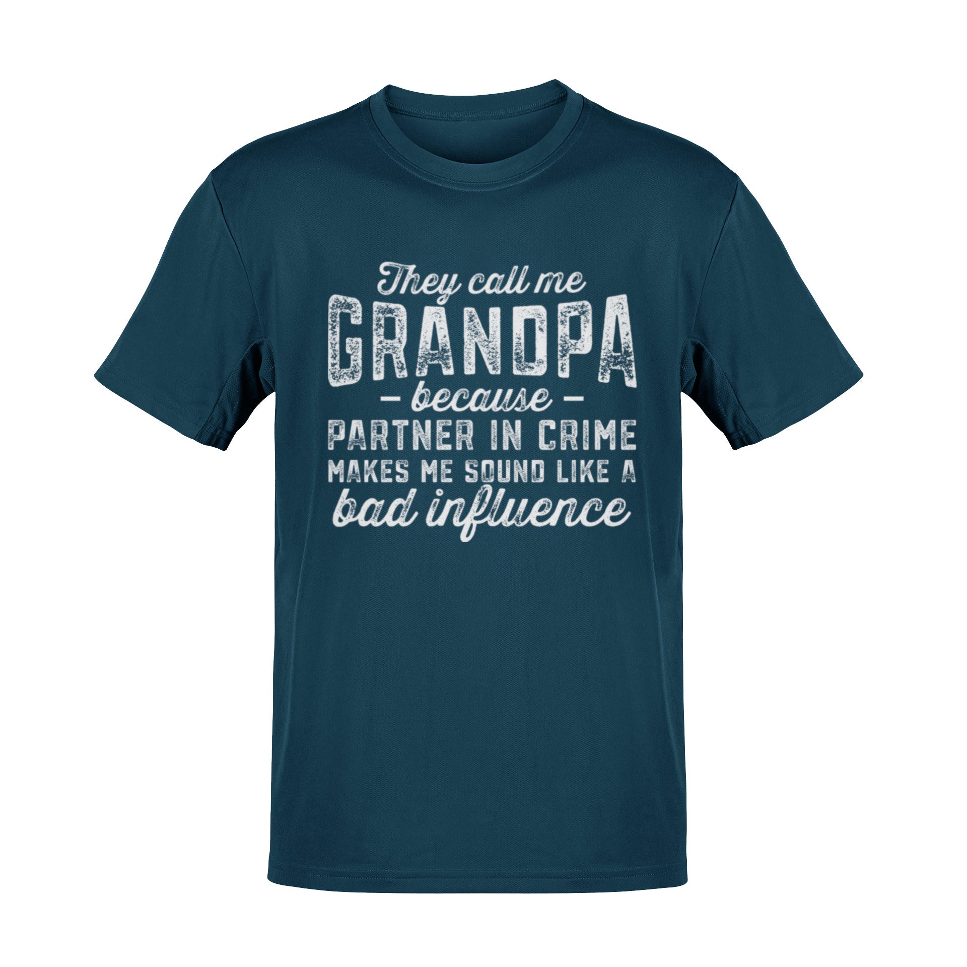 They Call Me Grandpa T-Shirt Funny Gift for Grandad with a Hint of MisGalaxy Tees