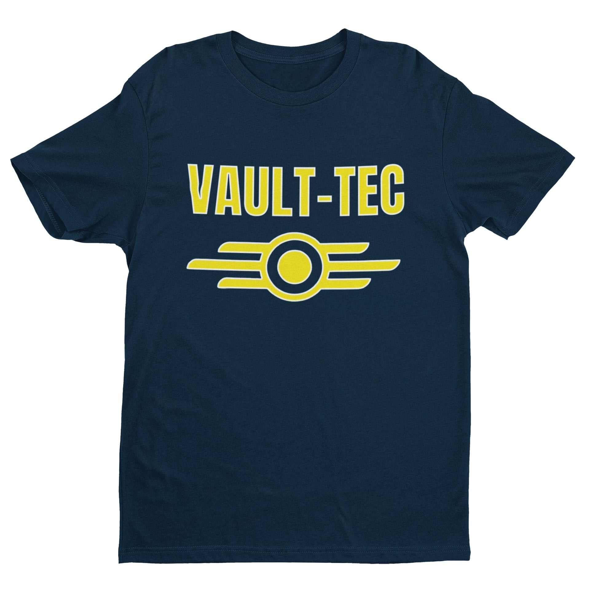 Vault-Tec T Shirt TV Gamer Games Video Fallout Nerd Vegas Novelty GiftGalaxy Tees