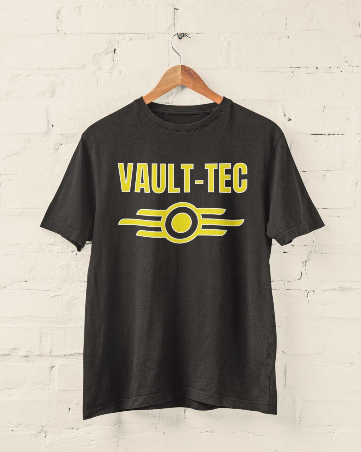 Vault-Tec T Shirt TV Gamer Games Video Fallout Nerd Vegas Novelty GiftGalaxy Tees