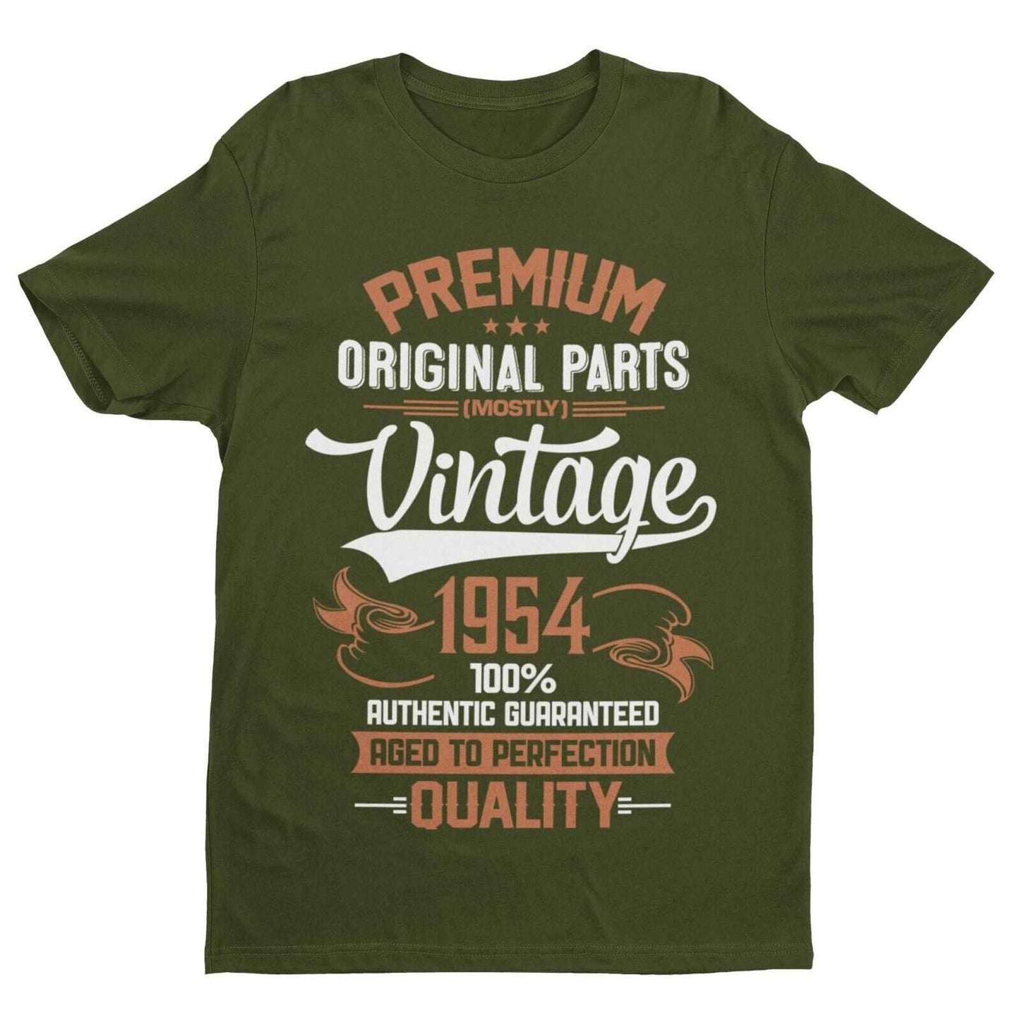 Vintage 1954 Original Parts Funny 70th Birthday in 2024 T Shirt Gift IGalaxy Tees