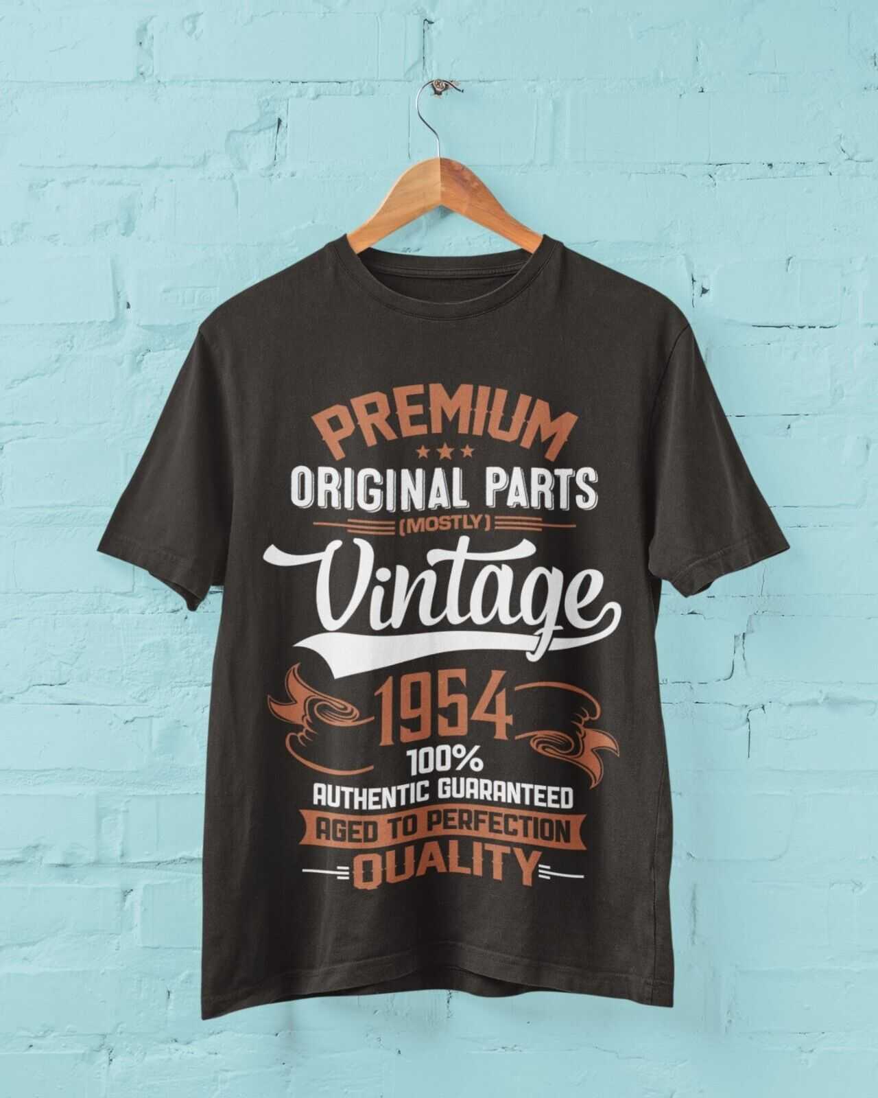 Vintage 1954 Original Parts Funny 70th Birthday in 2024 T Shirt Gift IGalaxy Tees