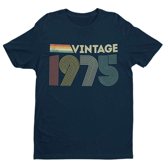 Vintage 1975 50th Birthday T-Shirt Retro 50 Years Old Gift Idea for 20Galaxy Tees