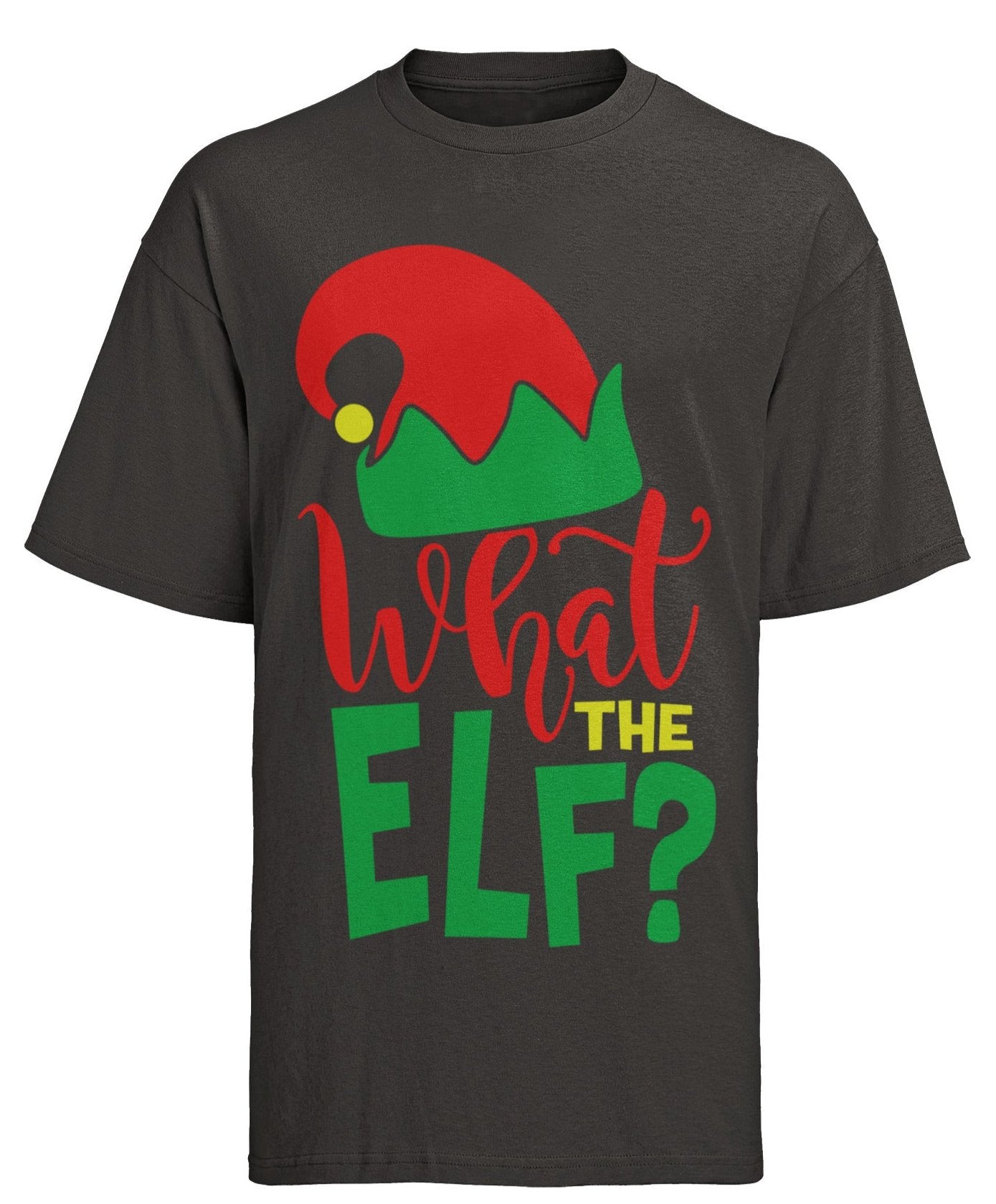 What The Elf Funny Christmas XMas T-Shirt Tee T Shirt Novelty Gift PreGalaxy Tees