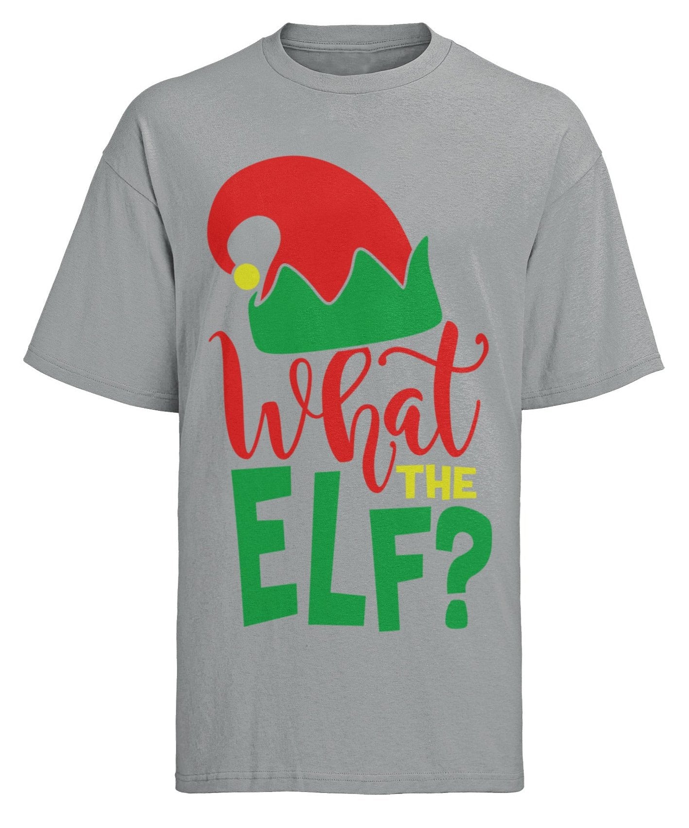 What The Elf Funny Christmas XMas T-Shirt Tee T Shirt Novelty Gift PreGalaxy Tees