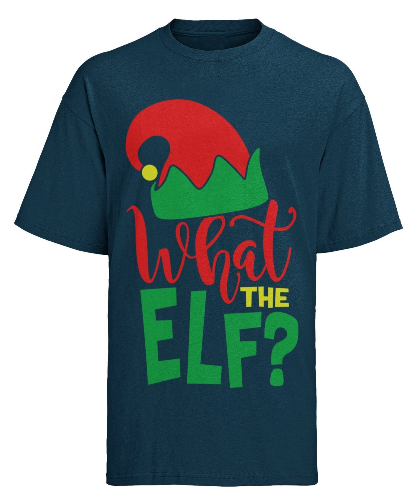 What The Elf Funny Christmas XMas T-Shirt Tee T Shirt Novelty Gift PreGalaxy Tees