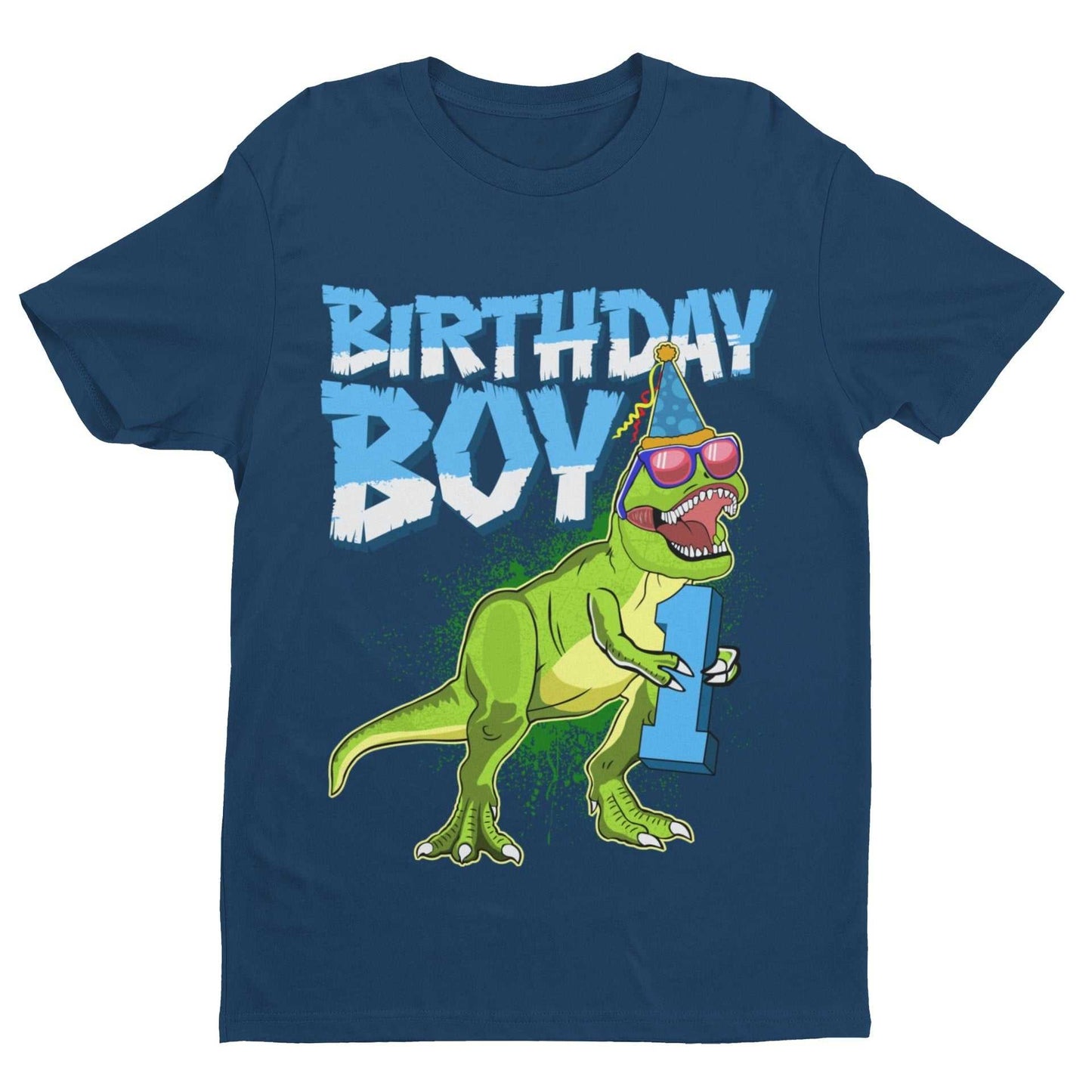 Baby Boys 1st Birthday Dinosaur T-Shirt Birthday Gift T-Shirt T-Shirt