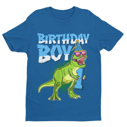 Baby Boys 1st Birthday Dinosaur T-Shirt Birthday Gift T-Shirt T-Shirt