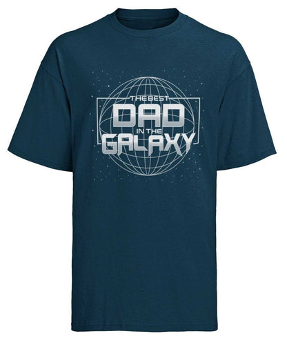 Best Dad In The Galaxy T-Shirt Fathers Day Christmas Gift Present New Father T-Shirt