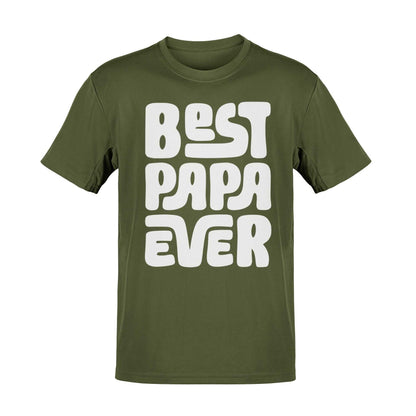 Best Papa Ever T-Shirt - Father's Day Gift Present - Cool Dad Graphic T-Shirt T-Shirt