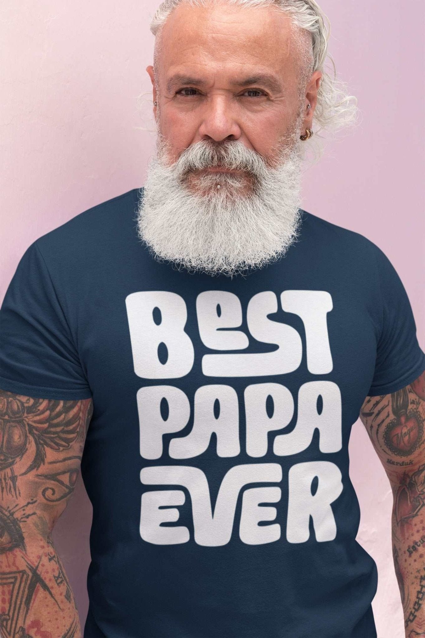 Best Papa Ever T-Shirt - Father's Day Gift Present - Cool Dad Graphic T-Shirt T-Shirt