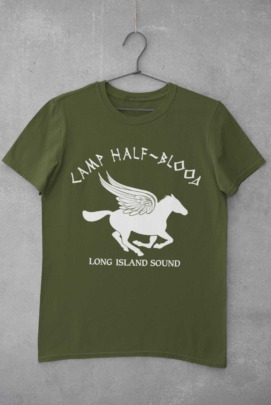Camp Half Blood T-Shirt Long Island Sound Jackson Percy Theif Lightning Book T-Shirt