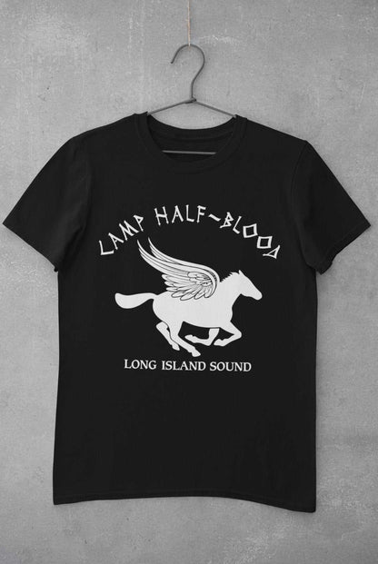 Camp Half Blood T-Shirt Long Island Sound Jackson Percy Theif Lightning Book T-Shirt