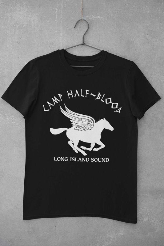 Camp Half Blood T-Shirt Long Island Sound Jackson Percy Theif Lightning Book T-Shirt