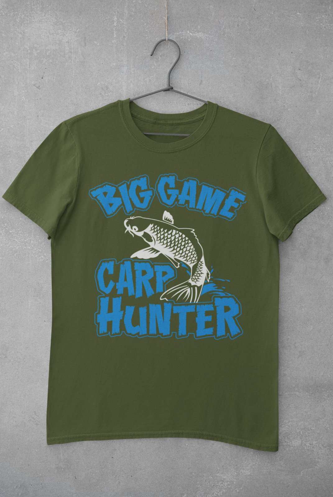 Carp Fishing T-Shirt Big Game Carp Hunter Funny Gift For Fisherman Angler Dad T-Shirt