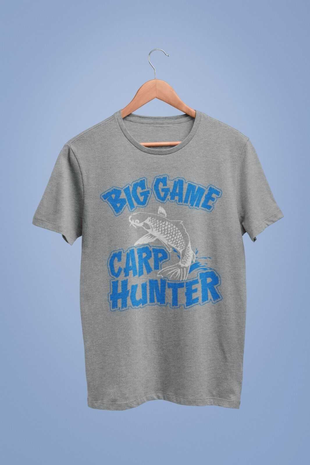 Carp Fishing T-Shirt Big Game Carp Hunter Funny Gift For Fisherman Angler Dad T-Shirt