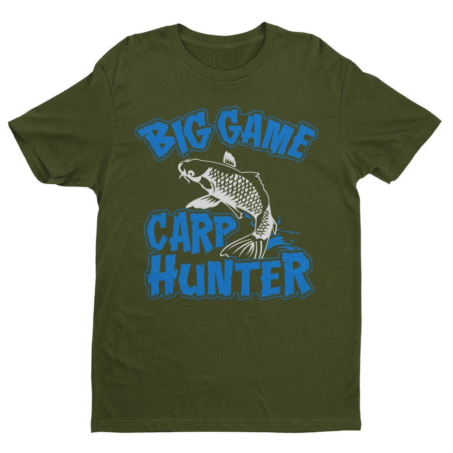 Carp Fishing T-Shirt Big Game Carp Hunter Funny Gift For Fisherman Angler Dad T-Shirt