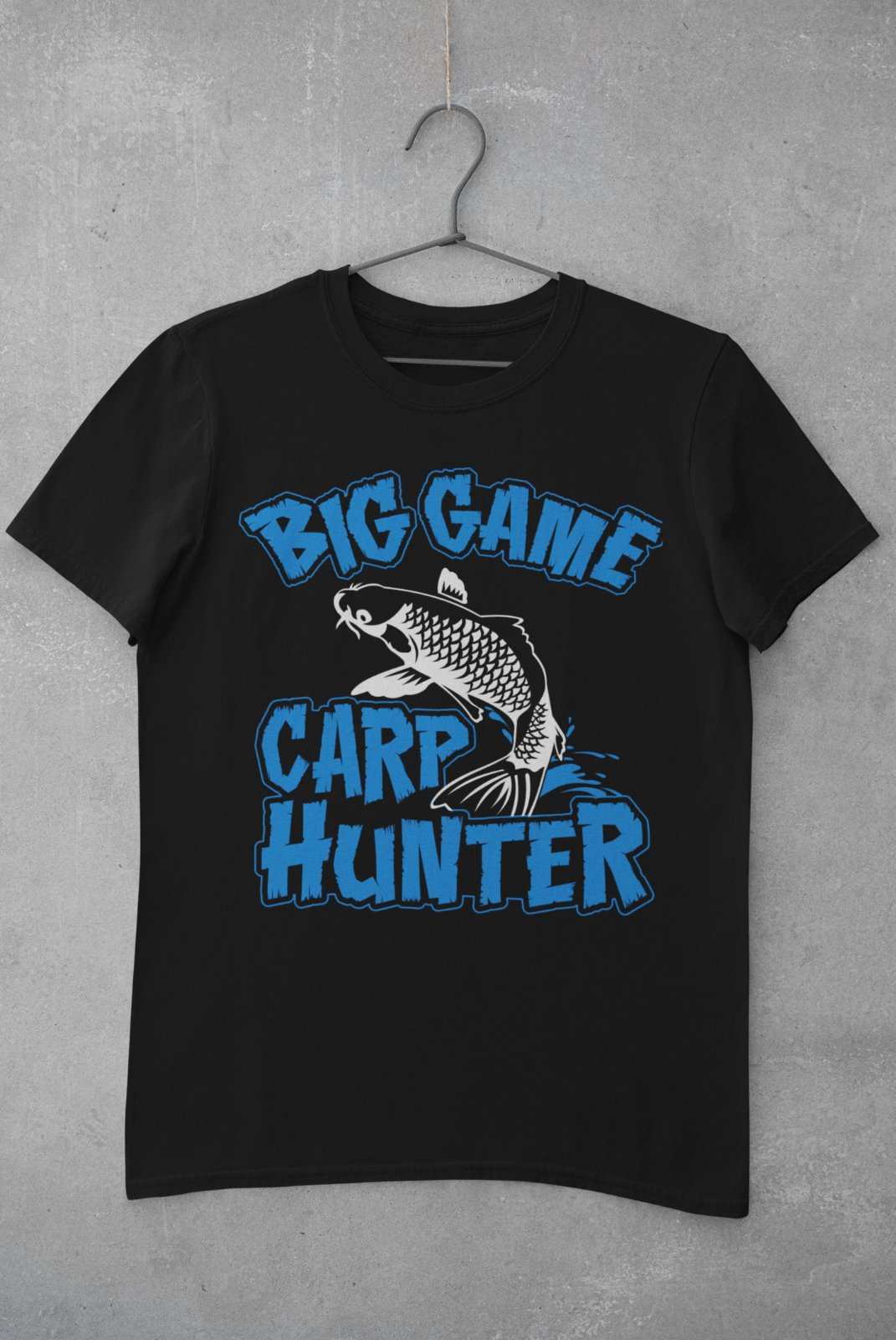 Carp Fishing T-Shirt Big Game Carp Hunter Funny Gift For Fisherman Angler Dad T-Shirt