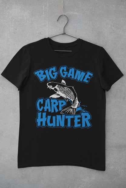 Carp Fishing T-Shirt Big Game Carp Hunter Funny Gift For Fisherman Angler Dad T-Shirt
