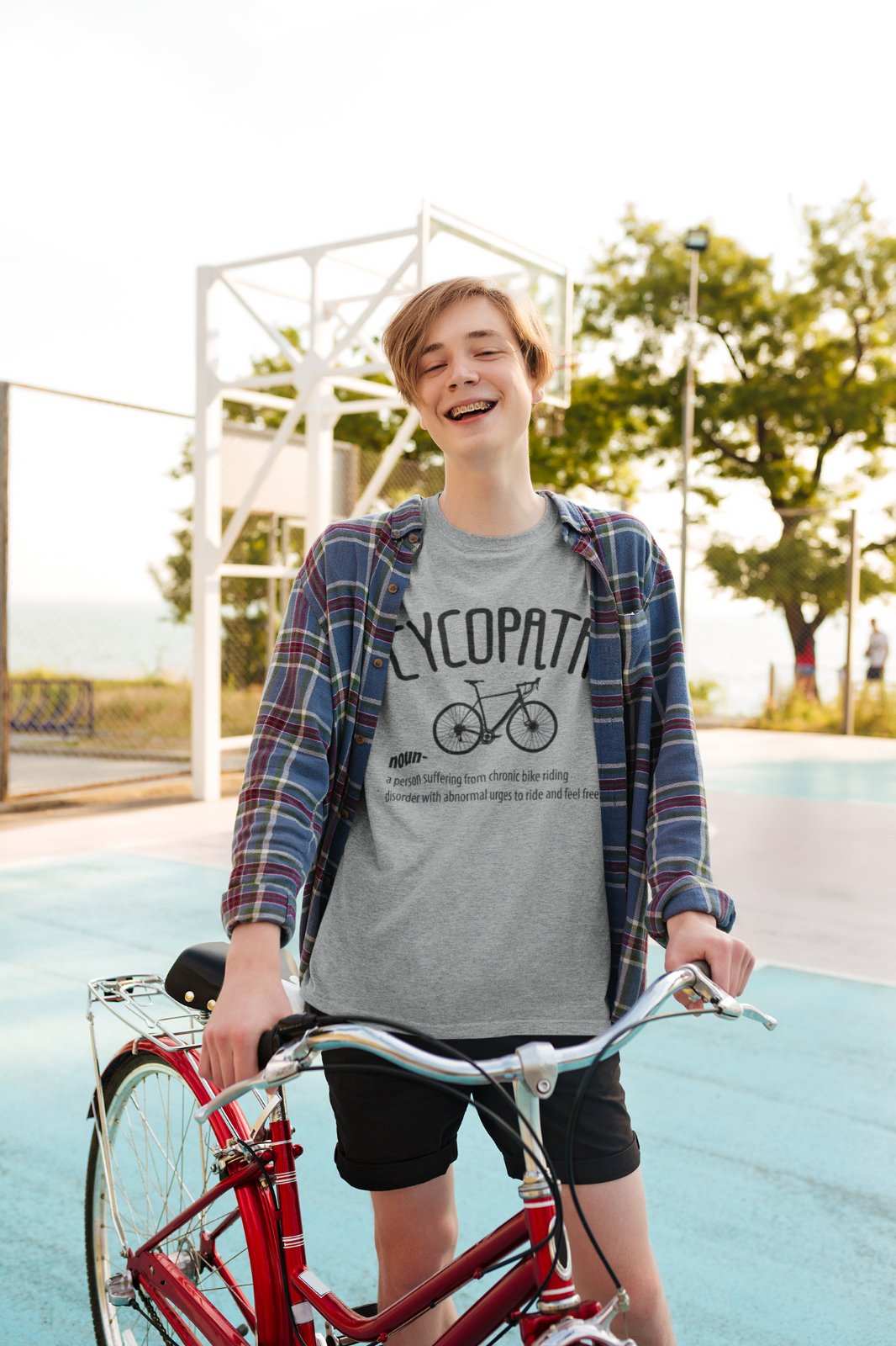 CYCOPATH Funny Cycling T-Shirt Cycle Path Parody Gift For Cyclists Novelty T-Shirt