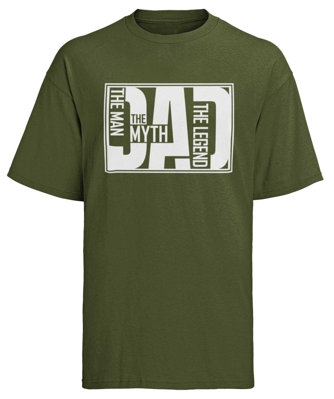 Dad The Man The Myth The Legend Funny T-Shirt Gift Fathers Day XMas New Dad T-Shirt