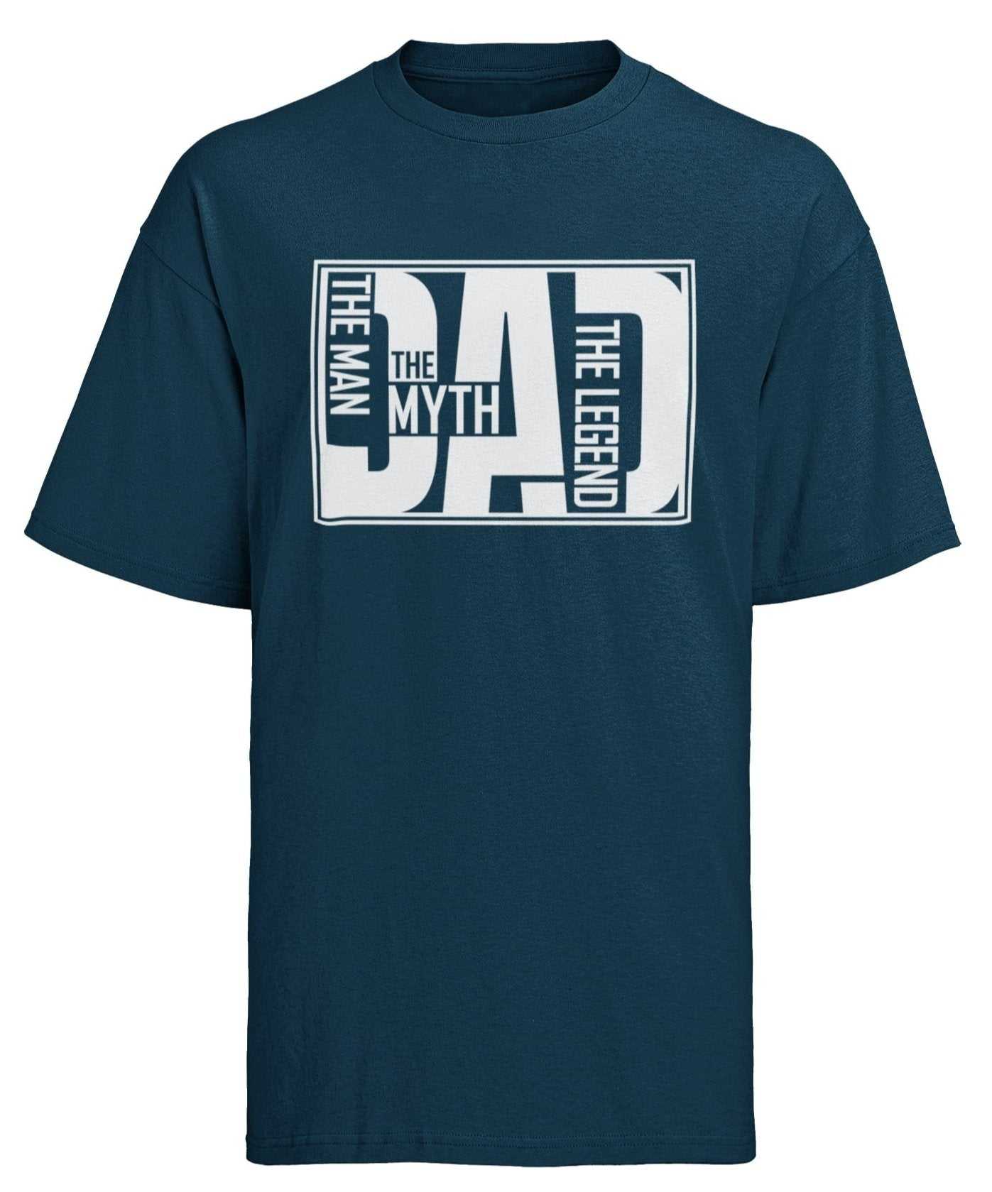 Dad The Man The Myth The Legend Funny T-Shirt Gift Fathers Day XMas New Dad T-Shirt